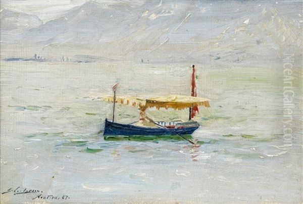 Ausflugsboot Auf Dem Genfer See Bei Montreux - view 1