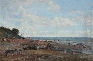 Coastal Scape by Karl Peter August Schlichting-Carlsen