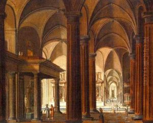 Interieur D'eglise by Michael Schlier