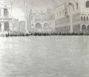 The Piazzetta Venice From The Lagoon