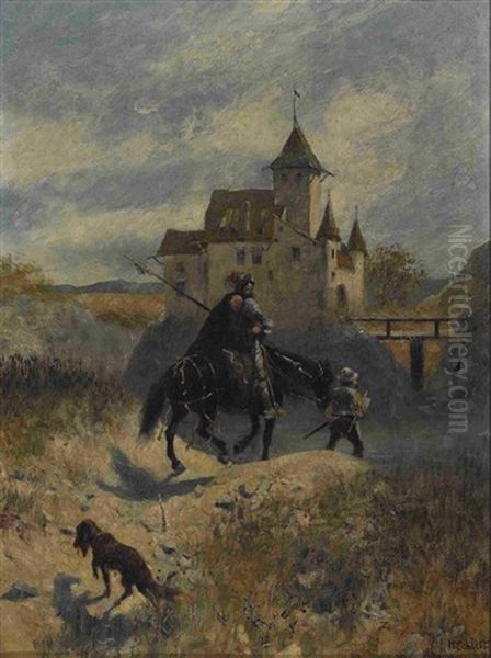 Heimkehrender Ritter Mit Seiner Braut - view 1