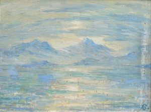 Morning Mist Over Lake Constance
