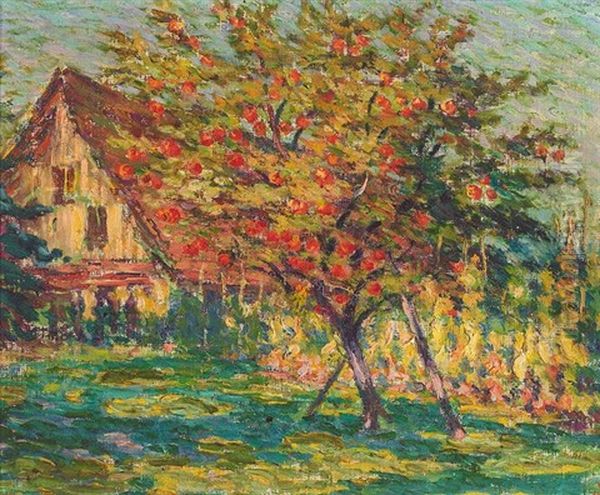 Prachtvoller Obstgarten Mit Apfelbaum Und Malerischem Nonnenhorner Hauschen - view 1