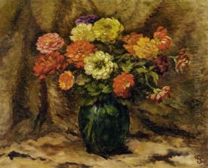 Summer Flowers In A Vase by Willy Schlobach