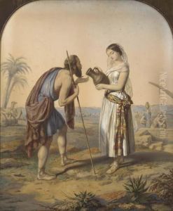 Rebekah by Auguste Jules Bouvier, N.W.S.