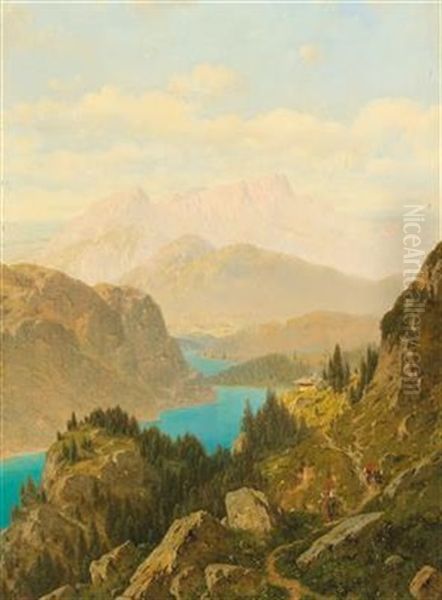 View Of The Konigssee And The Untersberg - view 1