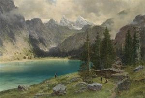 Landschaftsidylle Am Gebirgssee, Obersee ? Landschaftsidylle Am Gebirgssee, Obersee ?
