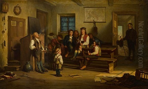 Die Verbotene Frucht (rauchende Knaben) - view 1