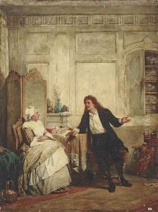 The Letter by Carl Bernhard Schloesser