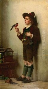 Das Duett by Carl Bernhard Schloesser