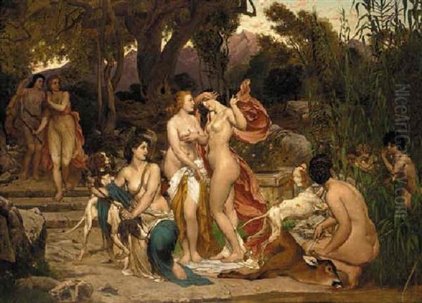 Diana And Her Nymphs - view 1
