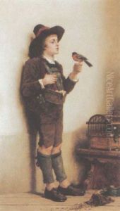 Der Junge Vogelliebhaber by Karl Schlosser