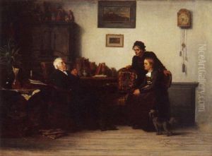 La Visite Au Grand-pere by Karl Schlosser