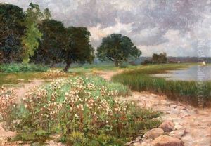 Fruhlingslandschaft by Heinrich Schlotermann