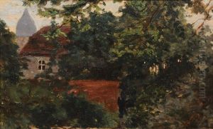 Rural Church by Heinrich Schlotermann