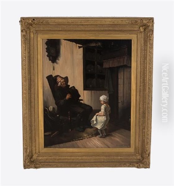 Interior Scene With Man - view 1