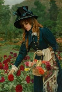 The Flower Girl, 1900 The Flower Girl, 1900