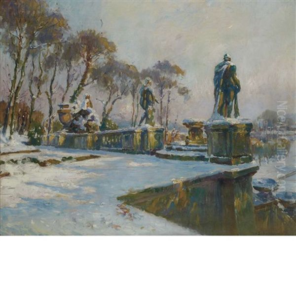 Winter In The Park - view 1