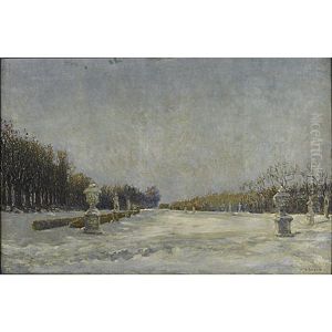 Garden At Schoenbrun Palace by Peter Schmauss