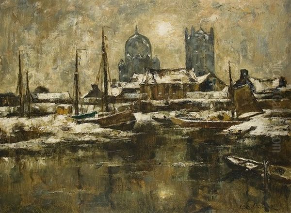 St. Quirin Im Winter - view 1