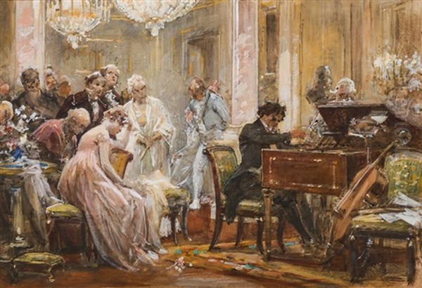 Beethoven At The Piano - view 1