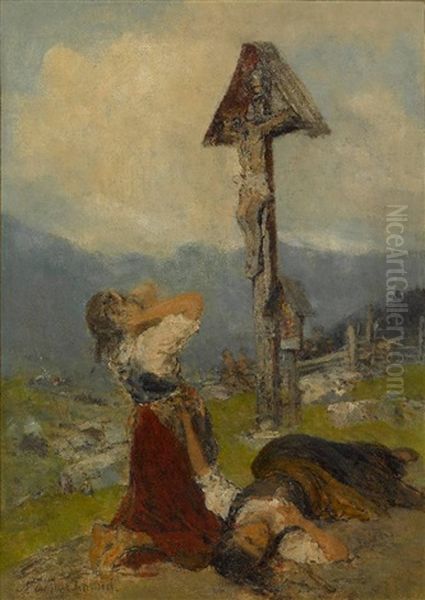 Aus Den Tiroler Freiheitskampfen (study) - view 1