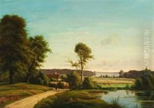 Scenery At Lake Esrum