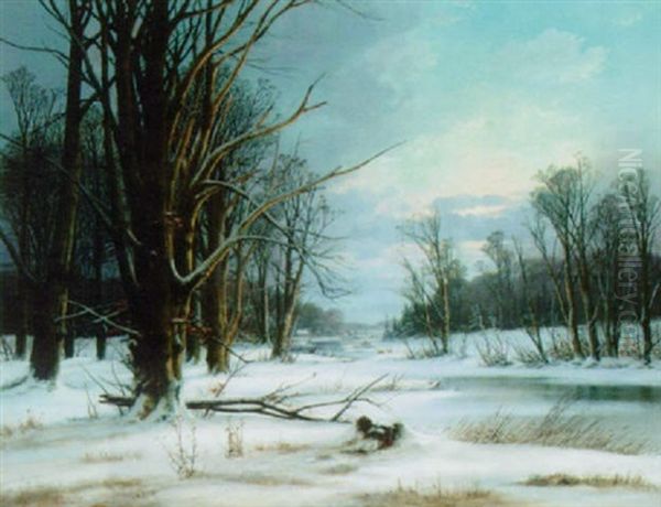 A Frozen Winter Landscape - view 1