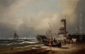 Unloading The Day's Catch