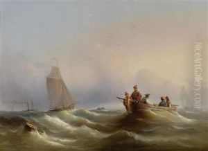 Schiffe Auf Offener See Schiffe Auf Offener See
