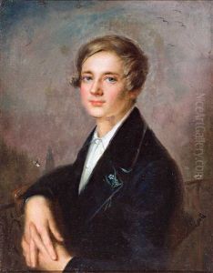 Jugendportrait Des Professors Karl Jordan Zu Blankenburg