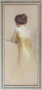 An Elegant Lady by Gaston Bouy