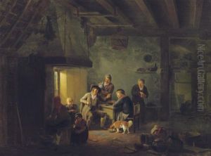 Peasants In An Interior
