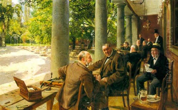 Auf Der Pensionsterasse - view 1