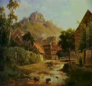 Stadtchen Am Bach
