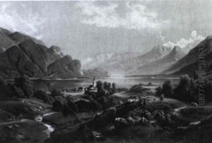 Gebirgssee Im Salzkammergut Gebirgssee Im Salzkammergut