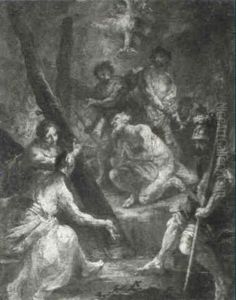 The Martyrdom Of St. Andrew by Johann Georg (Wienerschmidt) Schmidt