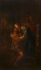 The Return Of The Prodigal Son by Martin Johann (Kremser Schmidt) Schmidt