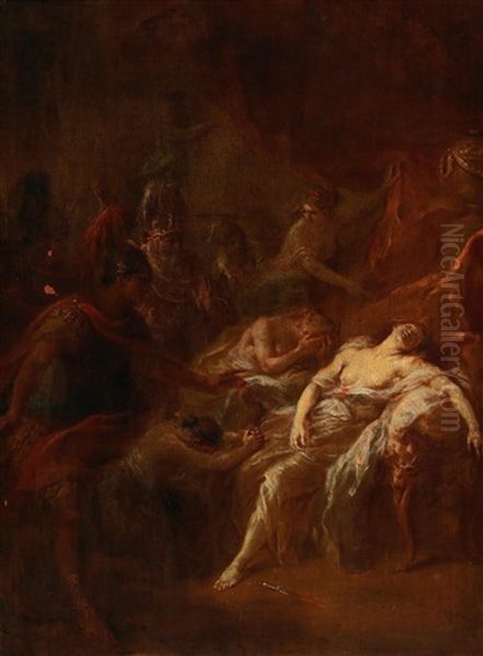 The Death Of Lucretia - view 1