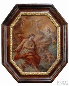 Die Heilige Dreifaltigkeit by Martin Johann (Kremser Schmidt) Schmidt