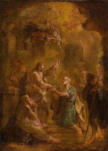 Christ Giving The Keys To St. Peter Christ Giving The Keys To St. Peter