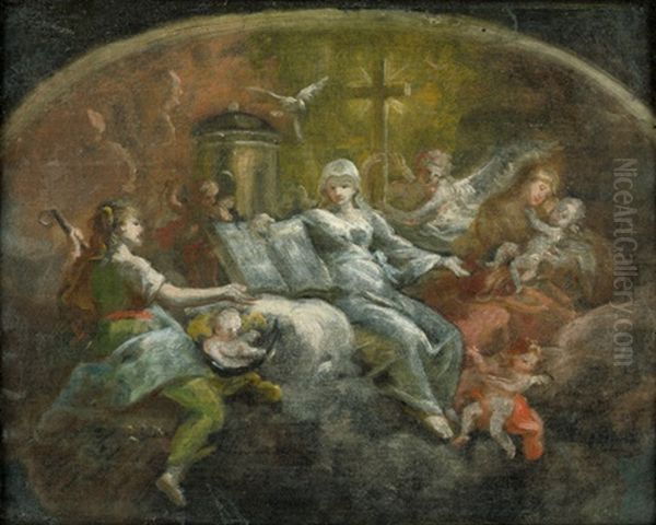 Allegorie Der Gottlichen Tugenden - view 1
