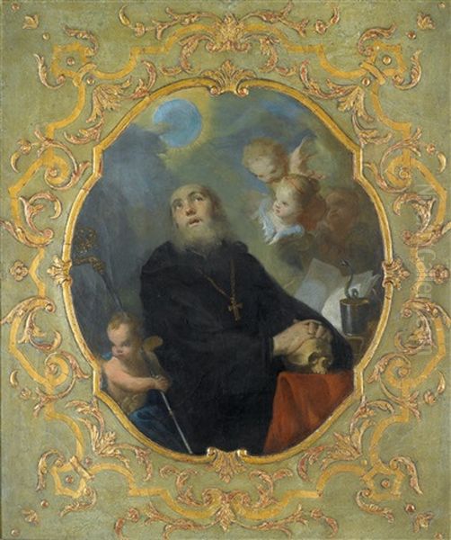 Der Heilige Benedikt Im Gebet - view 1