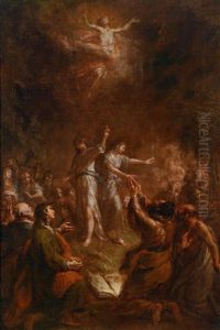 Verklarung Christi by Martin Johann (Kremser Schmidt) Schmidt