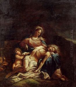 Pieta by Martin Johann (Kremser Schmidt) Schmidt