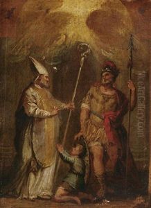 Alttestamentarische Szene by Martin Johann (Kremser Schmidt) Schmidt