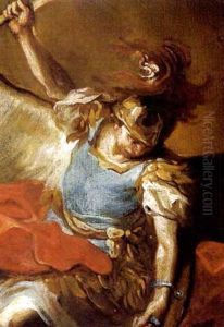 Der Heilige Michael by Martin Johann (Kremser Schmidt) Schmidt