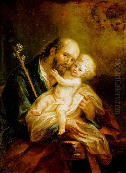 Der Heilige Josef Mit Dem Jesuskind - view 1