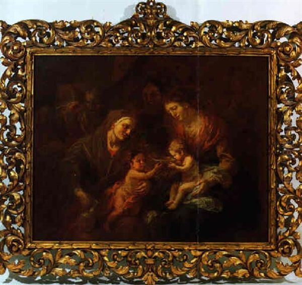 Die Heilige Familie Mit Dem Johannesknaben Und Der Heiligen Elisabeth - view 1