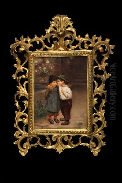 Genre Scene Of Young Love - view 1